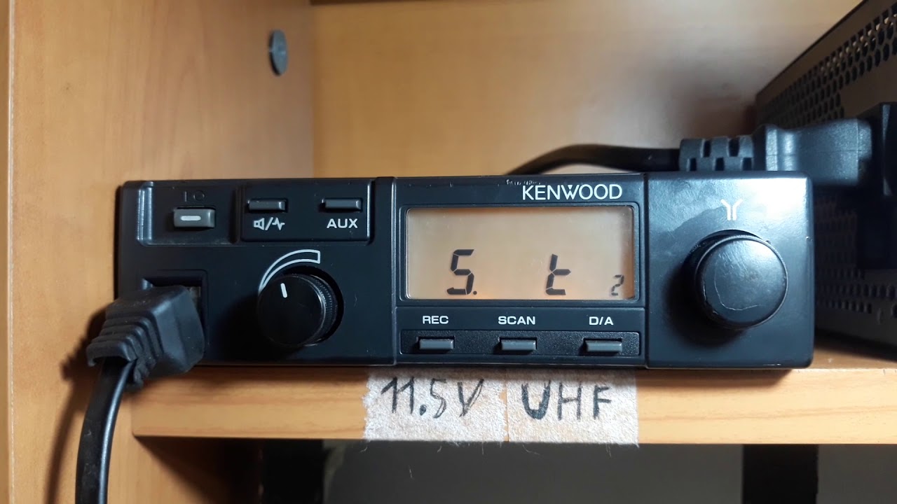 Programación de frecuencias en equipo Kenwood tk805D/705D