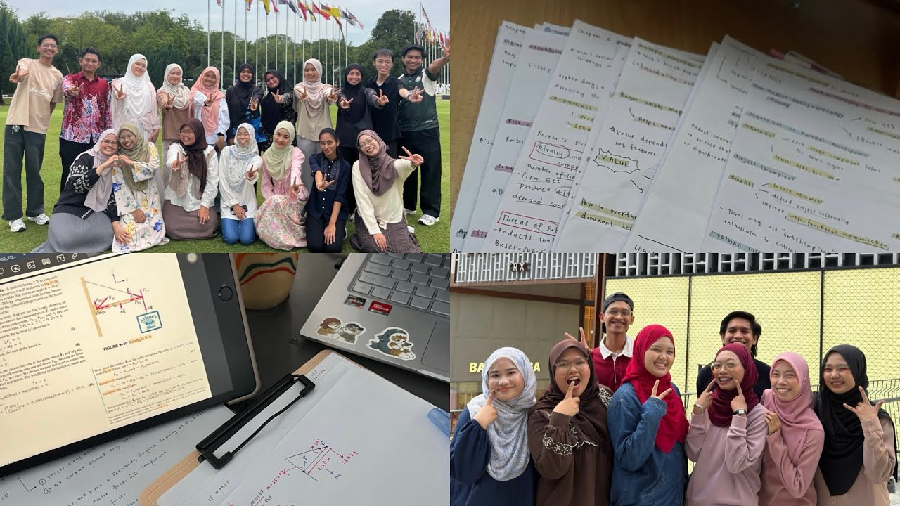 finals week : last time studying for finals, of library stay up, fooods, lepak and class potluck !