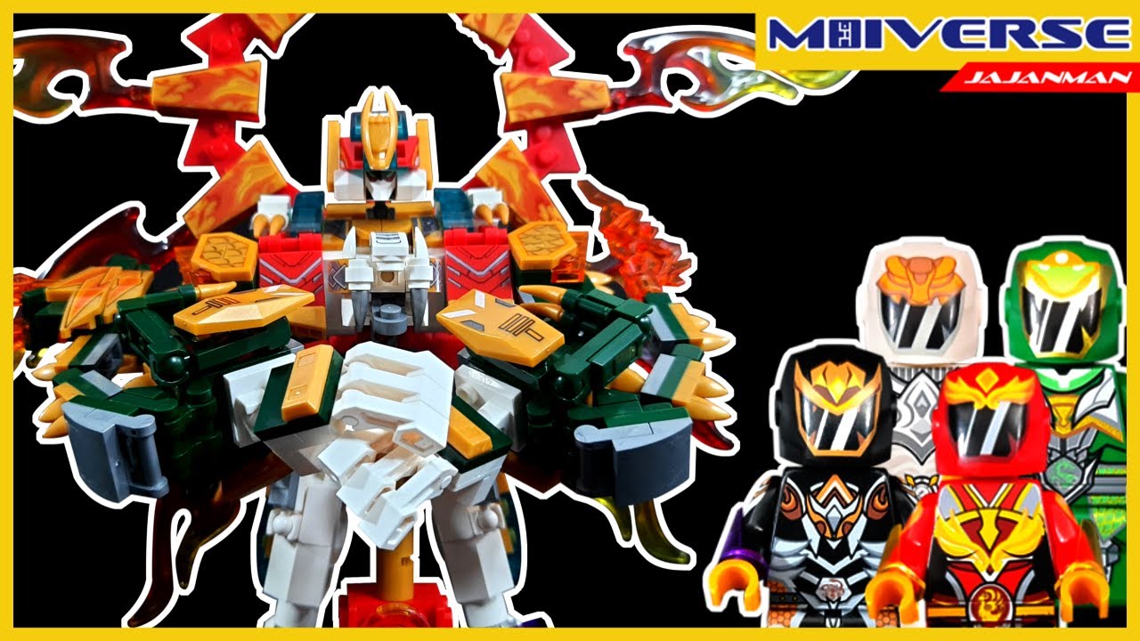 Sembo Block Mecha of Steel 4 in 1 Combine 💥 - The Four Guardians Robo | Lego Speed Build