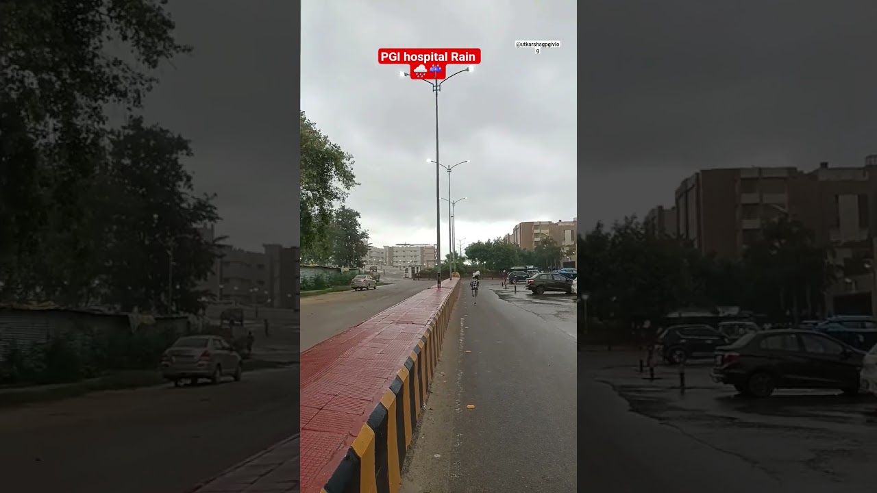 pgi hospital Rain 🌧️ #shorts #sgpgi #hospital #lucknow #sgpgilucknow #newopd