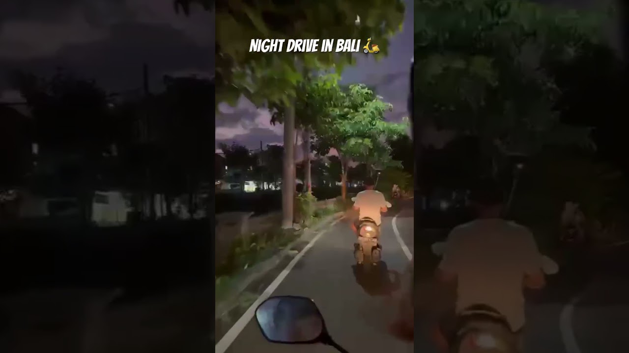 Night drive in Bali 🛵 #bali #balitravel #travel #travelvlog #balivlog #balilife #vlogbali #seminyak