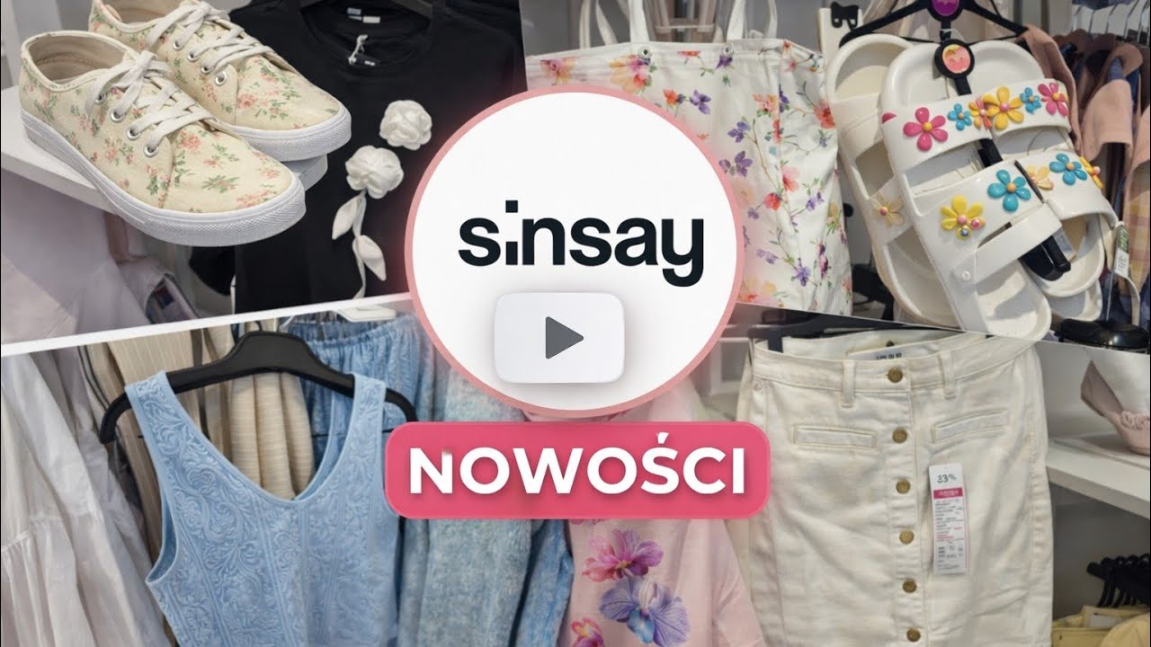 SINSAY NOWOŚCI 🌸 Modne ubrania i dodatki na sezon 2026! HITy z przymierzalni