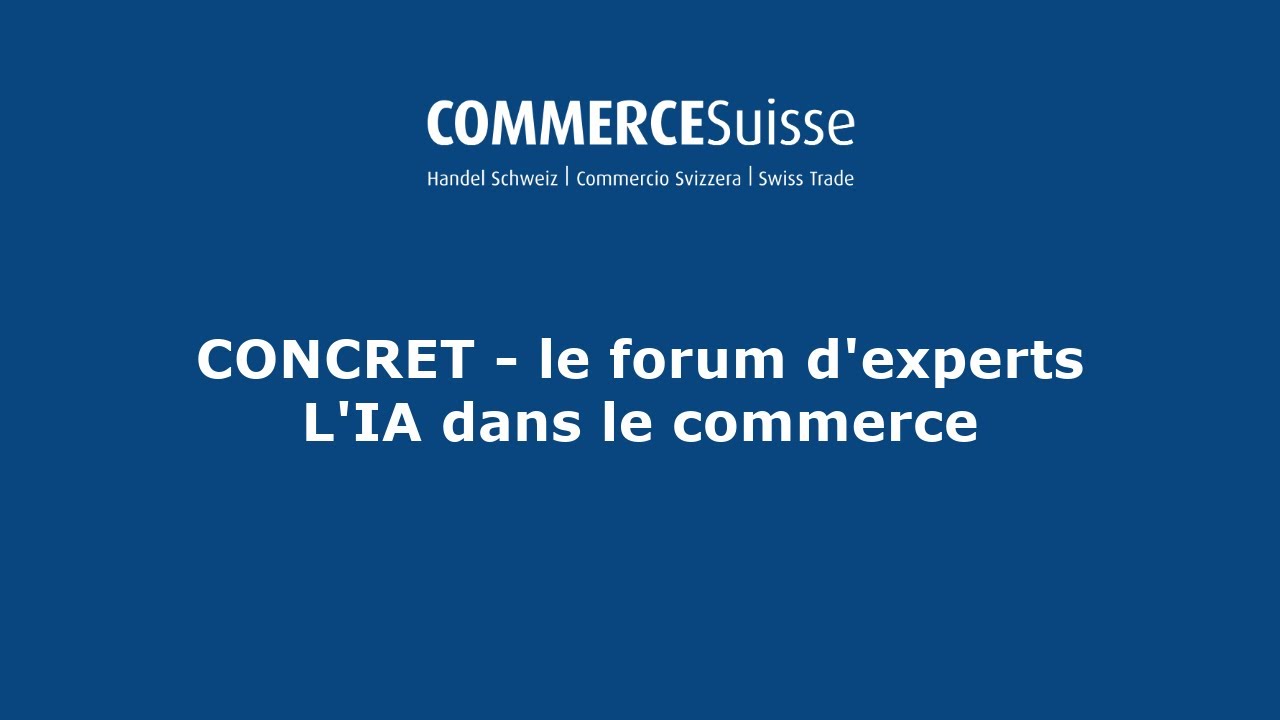 L'IA dans le commerce