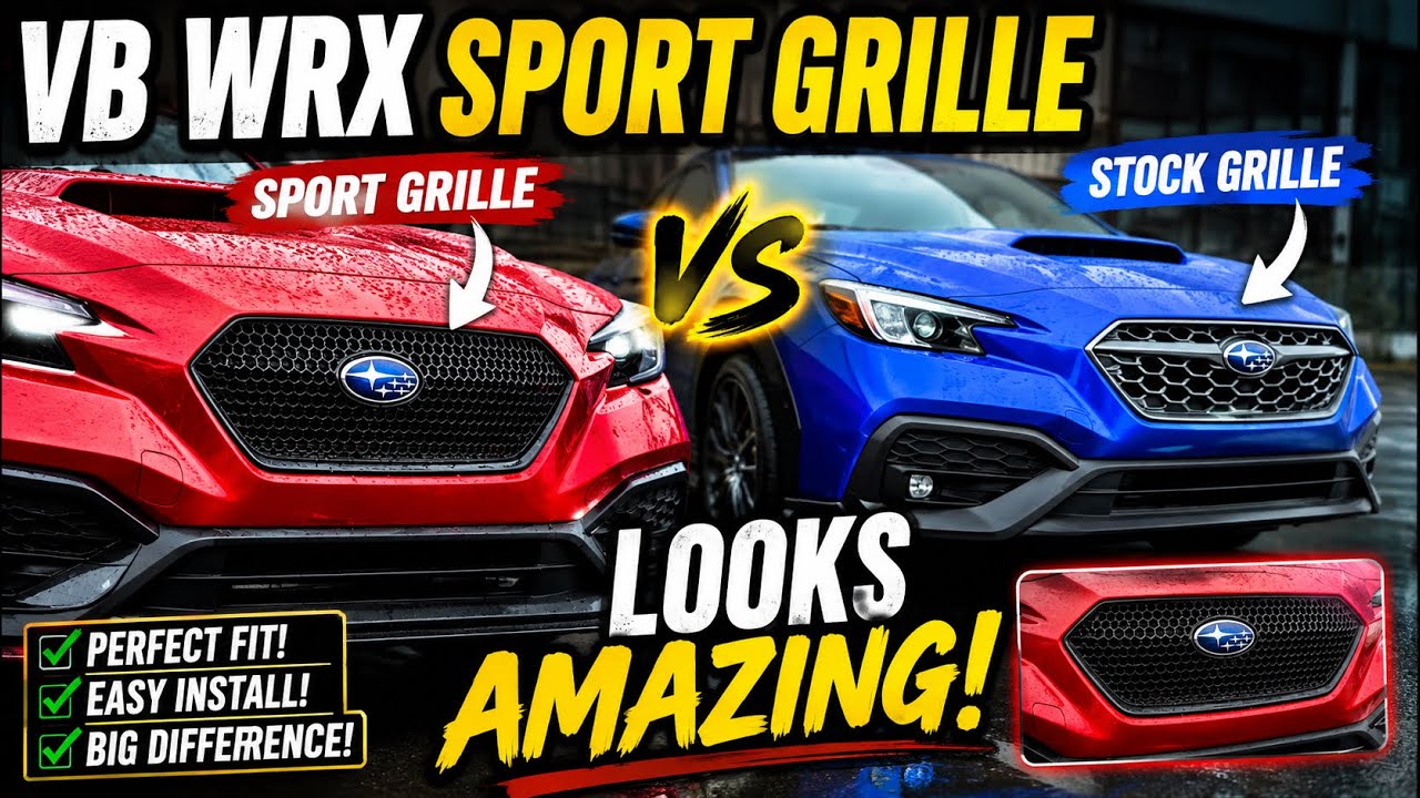 Спортивная решётка радиатора VB WRX 2022 2023 2024 Subaru WRX выглядит потрясающе! J1010VC120