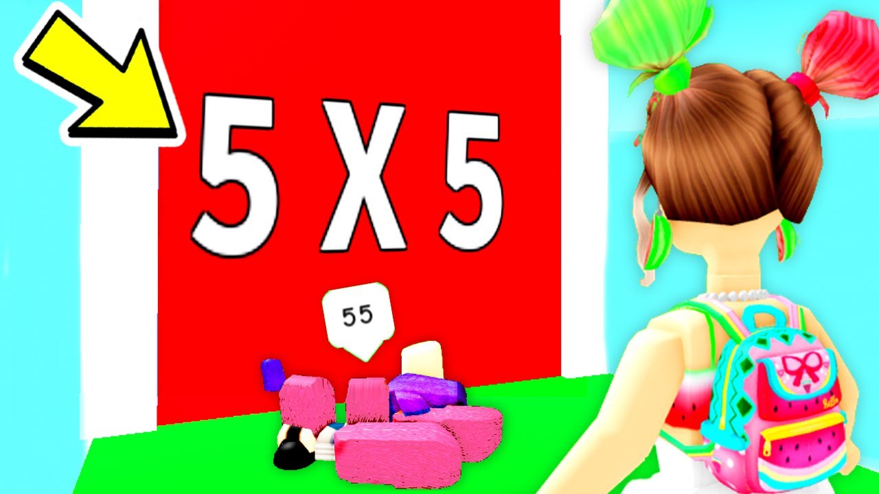 Roblox Obby, BUT you solve MATH..