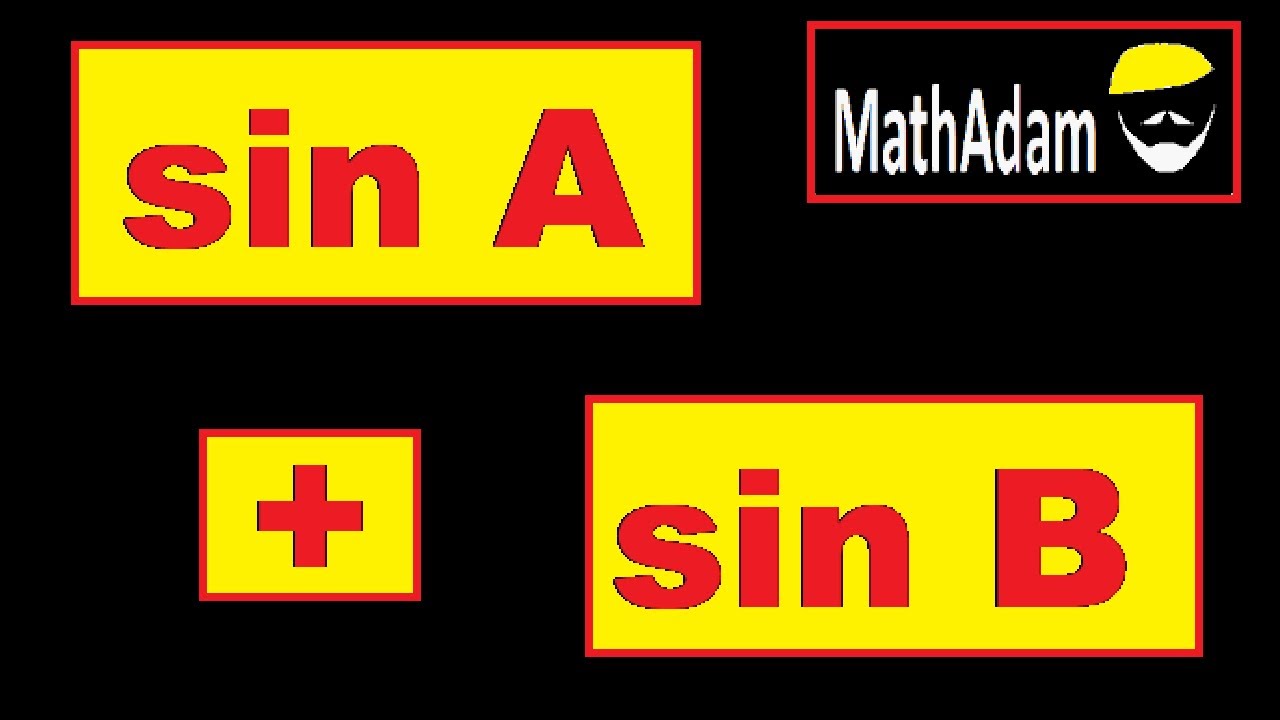 sin A + sin B identity