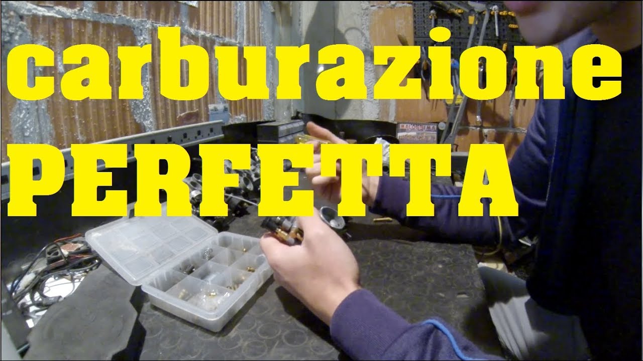 CARBURAZIONE MOTORE 2 TEMPI ( CARBURAZIONE PERFETTA )