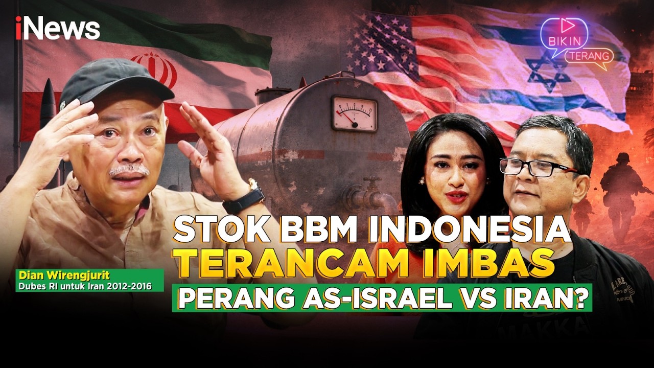 Dampak Perang AS-Israel vs Iran Ancam Stok BBM di Indonesia? | Bikin Terang