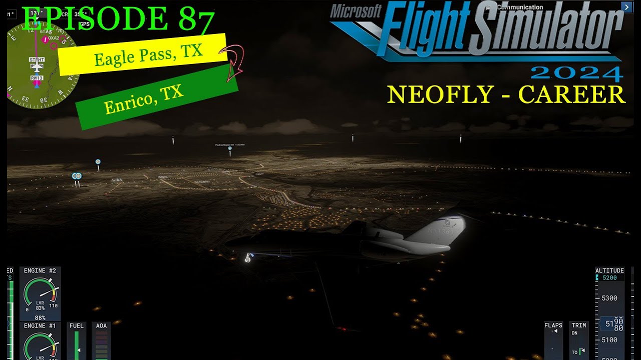 🎬 MSFS 2024 NeoFly Career Mode Update | Episode 87 | Encino US-TX