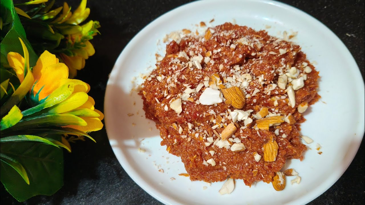 Gajrela (carrot halwa)#Gajar ka halwa#pressure cooker#sweet#dry fruits #recipe