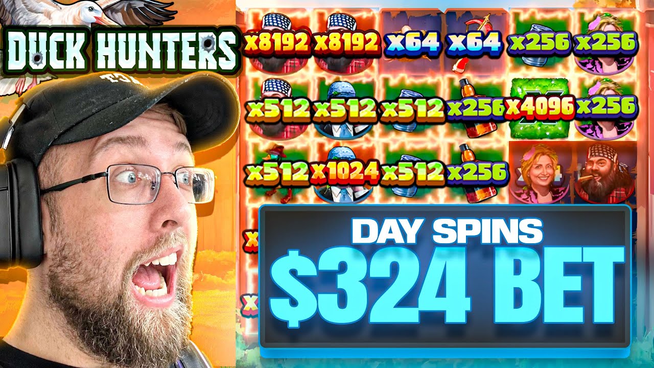 I AM DOING $300 SPINS ON DUCK HUNTERS! THE POTENTIAL IS MASSIVE!
