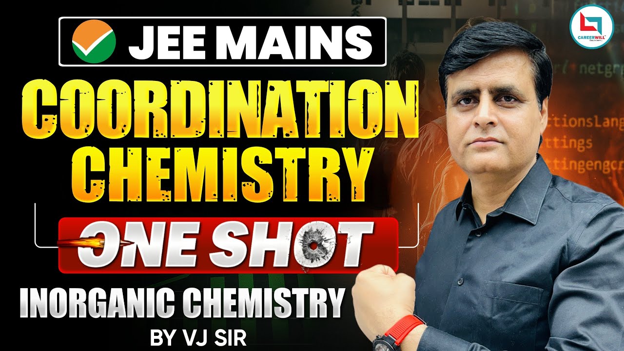 Coordination Compounds One Shot | Coordination Compounds for JEE Main | Inorganic Chemistry | VJ Sir