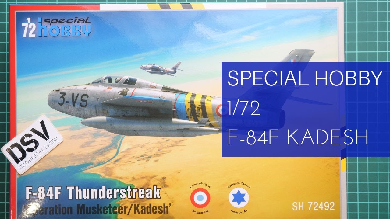 Special Hobby 1/72 F-84F Thunderstreak (SH72492) Review