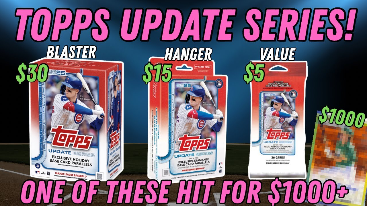 Я купил 3 РАЗНЫХ набора Topps Update… Один удачный экземпент обошелся мне более чем в 1000 доллар...