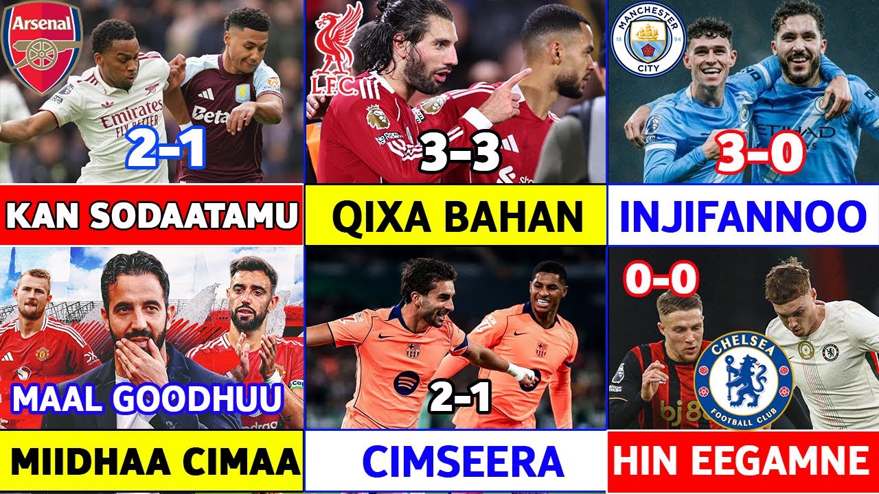 Oduu Ispoortii Arsenal Man.United Chelsea 07 Dec 2025 Dilbata Ganama addis sport | kal sport bisrat