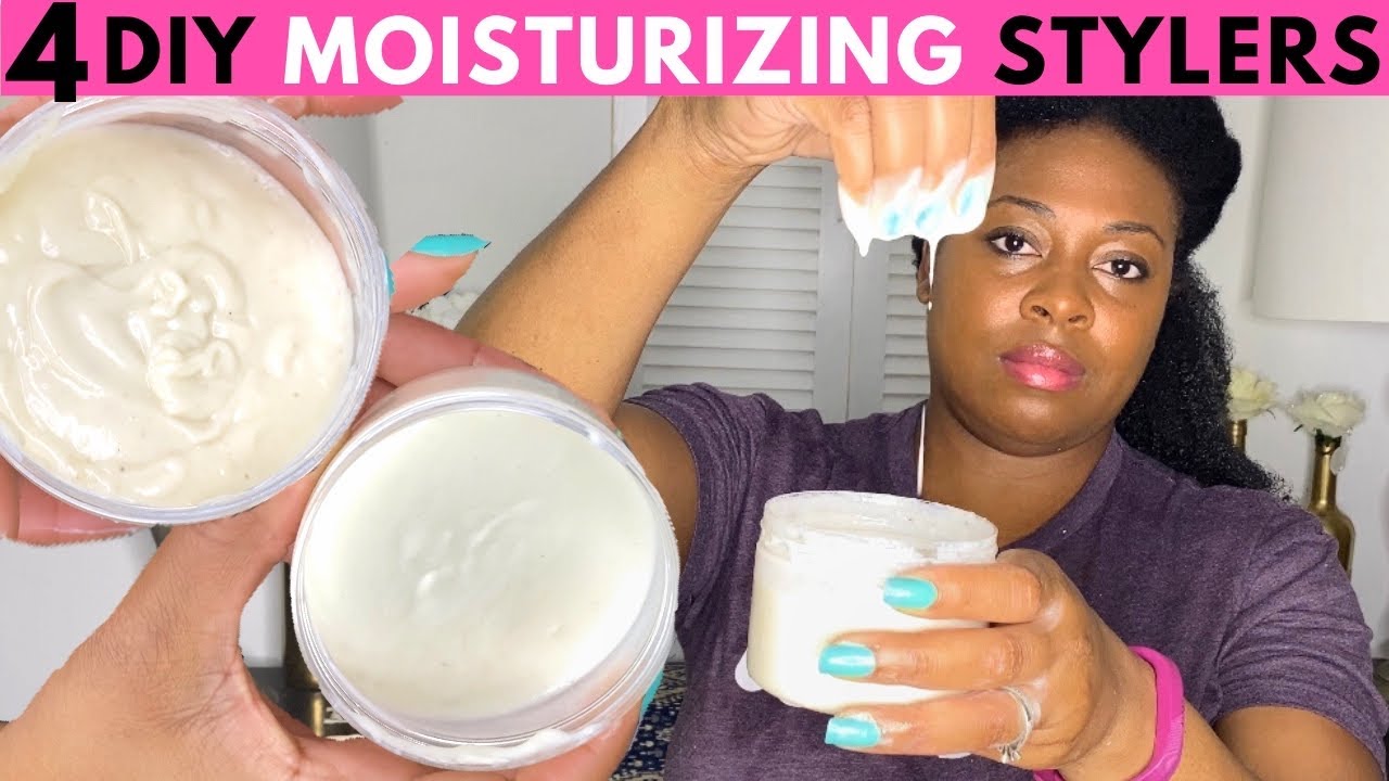 4 DIY Ayurvedic Hair Gel Stylers| How to make Hair Gel and Leave in Conditioner for Natural Hair