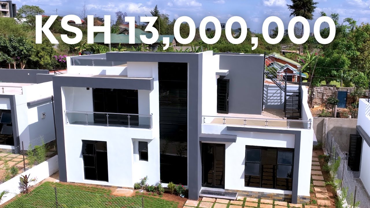 Внутри 13 000 000 кенийских шиллингов 4 спальни (продано) #мезонет #экскурсияподомувРуиру #недвиж...