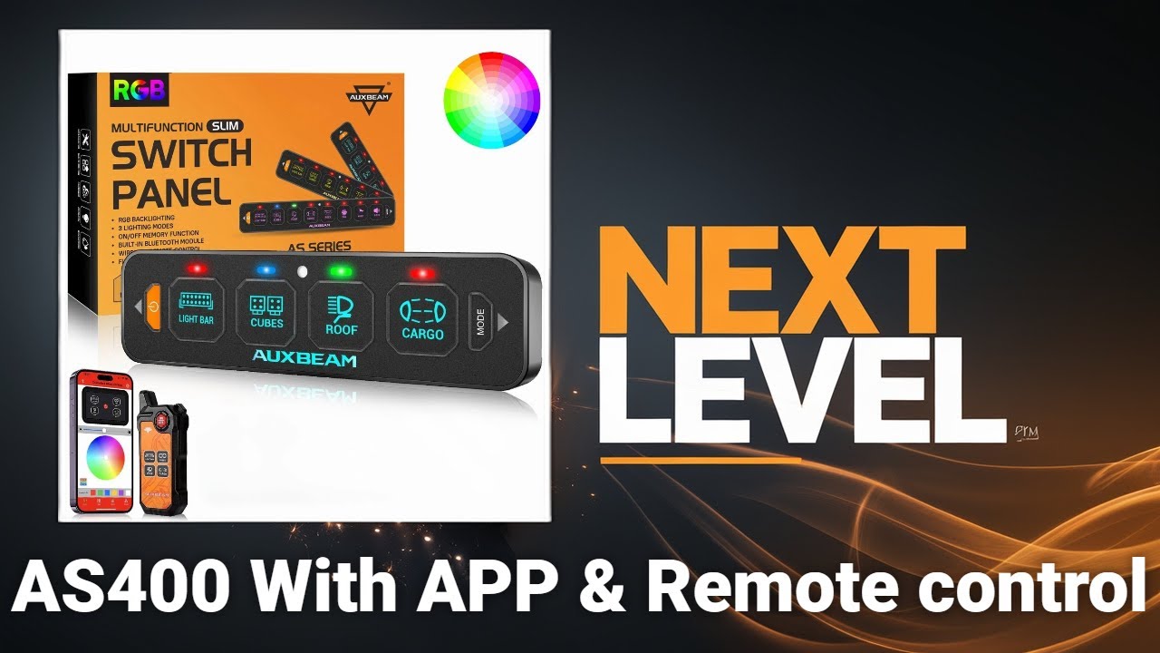 Auxbeam Switch Panel REVOLUTIONIZED!