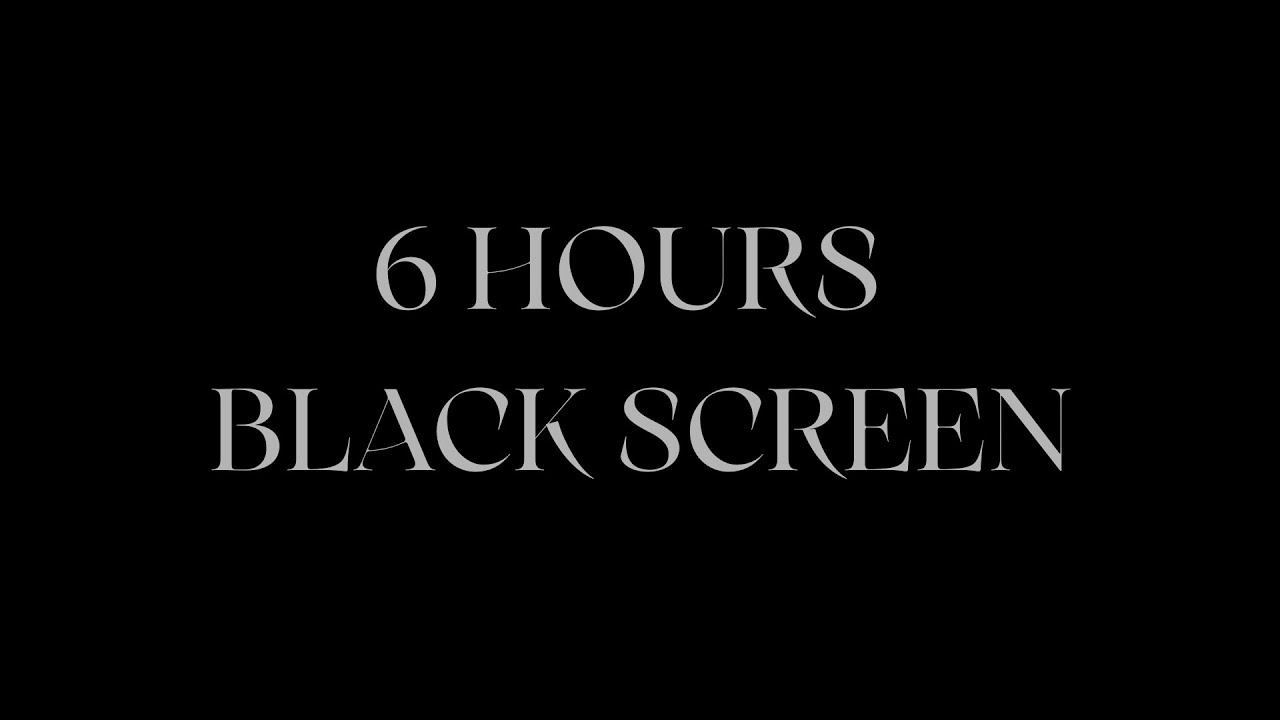 black screen for 6 hours #blackscreen #testscreen