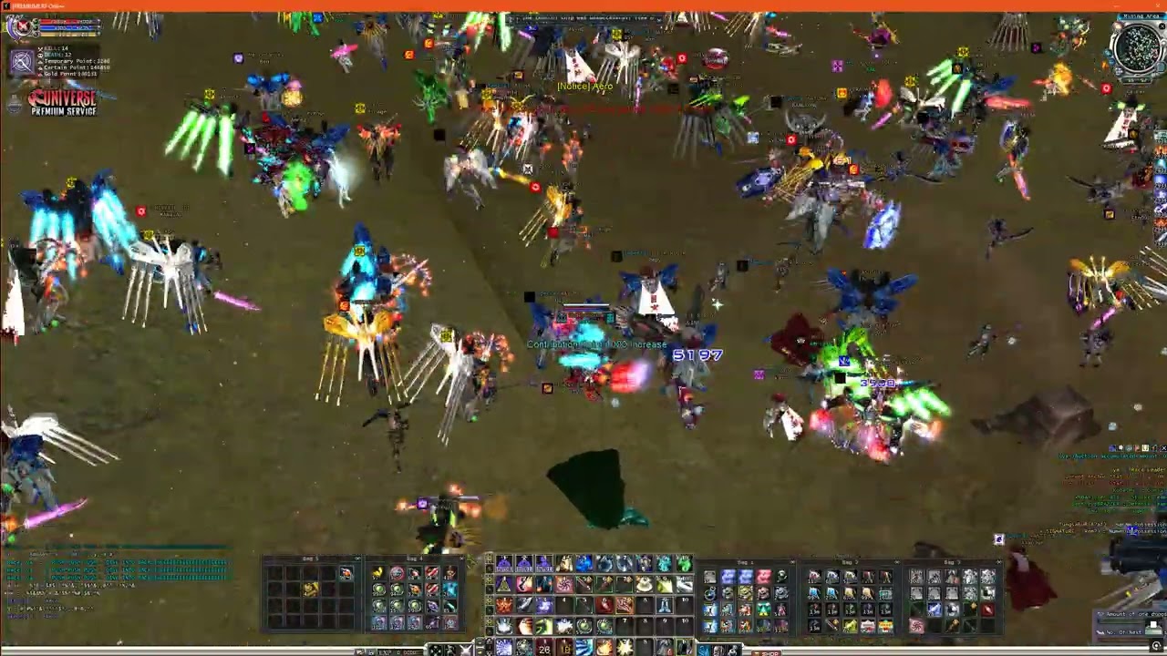RF Universe 1,500+ online Best PvP International #rfuniverse #rfonline #risingforceonline