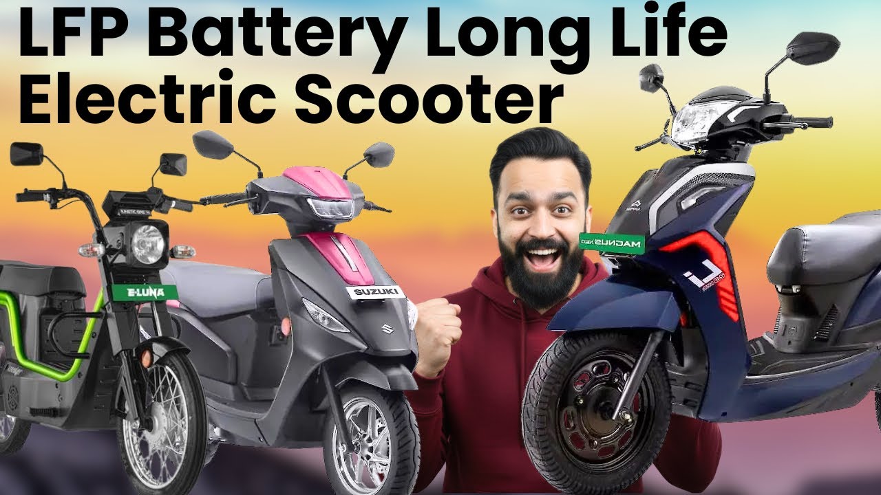Long Life LFP Battery Electric Scooter | 2026 Best EV | PVJ Educational 