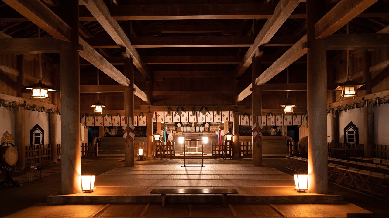美保神社・神楽始