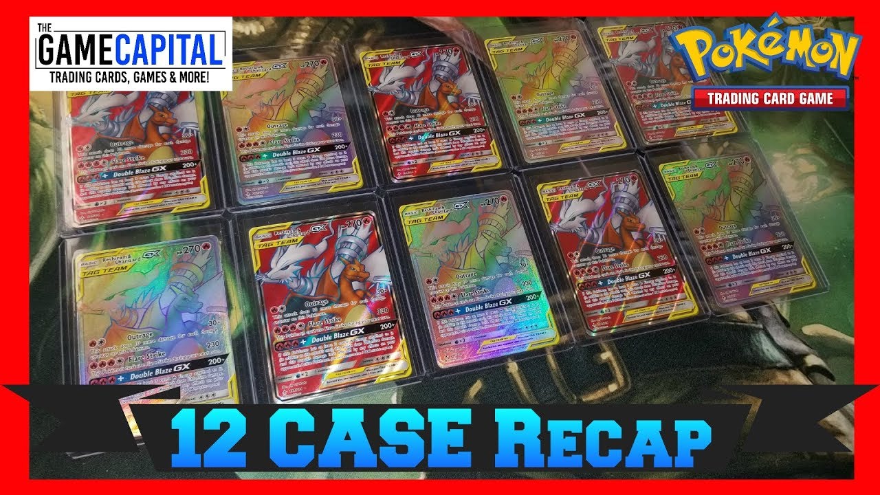 UNBROKEN BONDS 12 Booster CASE Opening Recap of Pokemon Cards with Ratios