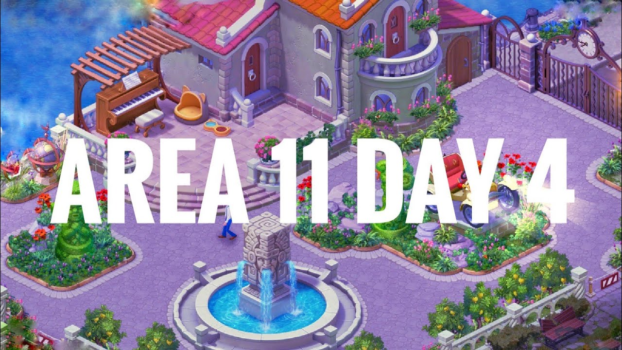 Playrix Gardenscapes | Area 11 Day 4