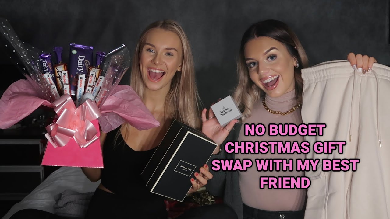 NO BUDGET CHRISTMAS GIFT SWAP WITH MY BEST FRIEND!!!