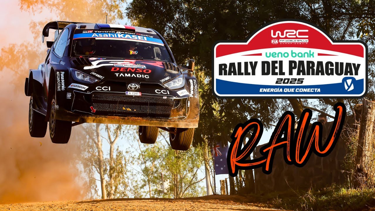 WRC Paraguay 2025 RAW | Jumps, Show, Mistakes & Ceremony
