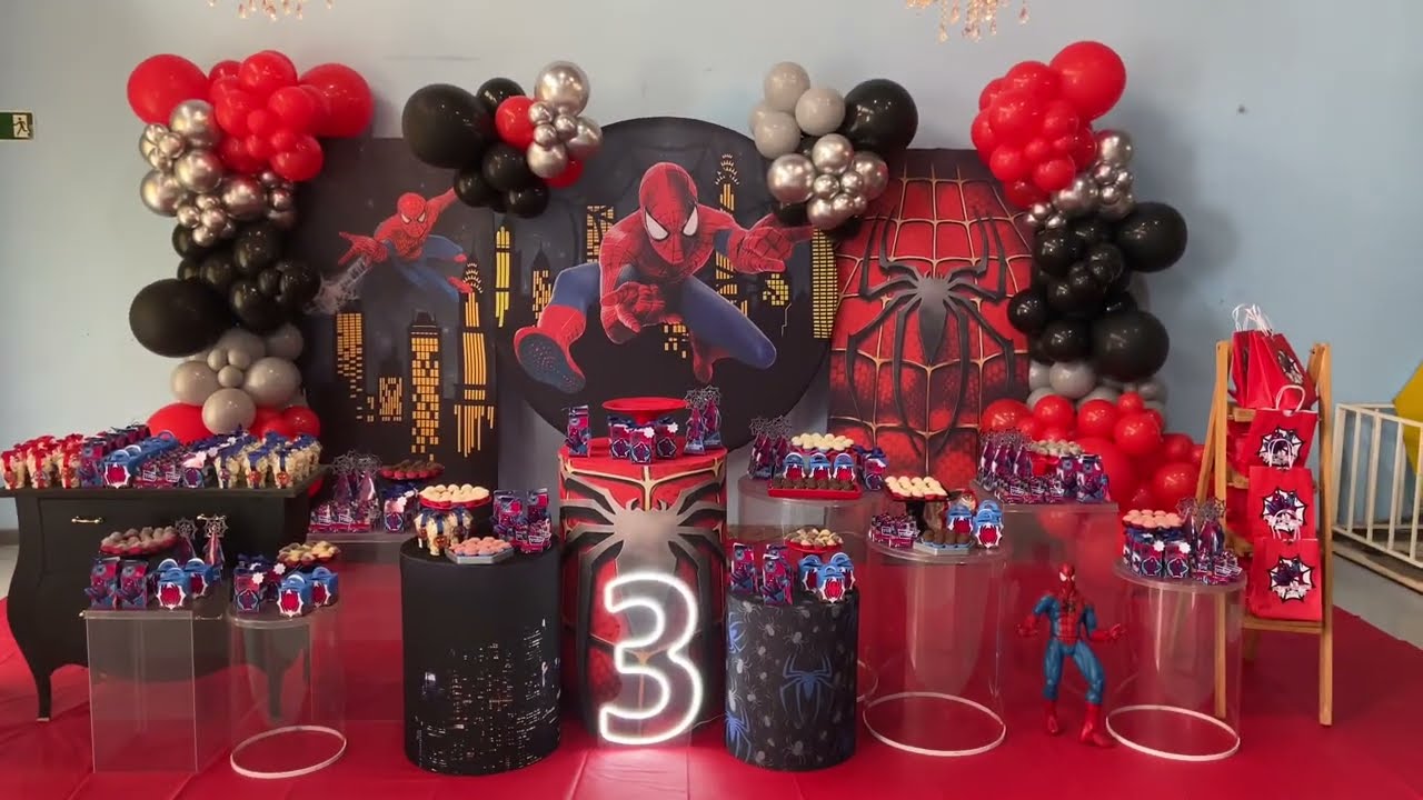 Decoração Homem Aranha