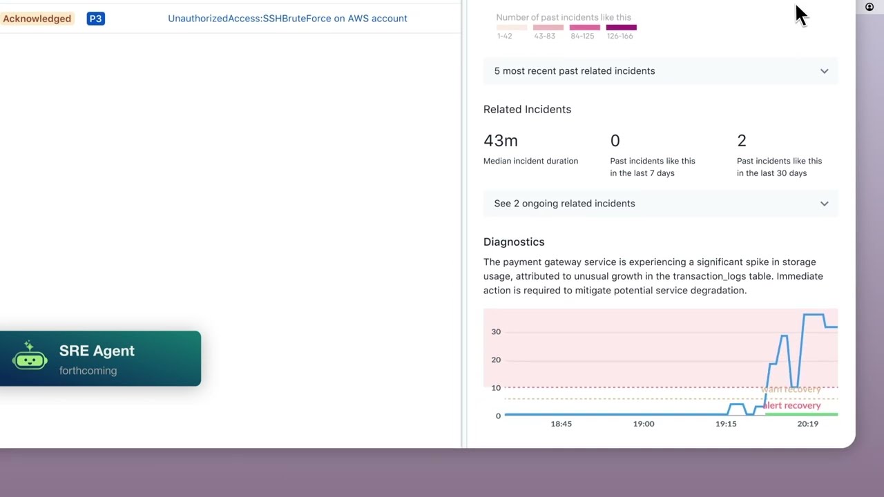 PagerDuty AIエージェント紹介 2 - 部分的に理解しているインシデント
