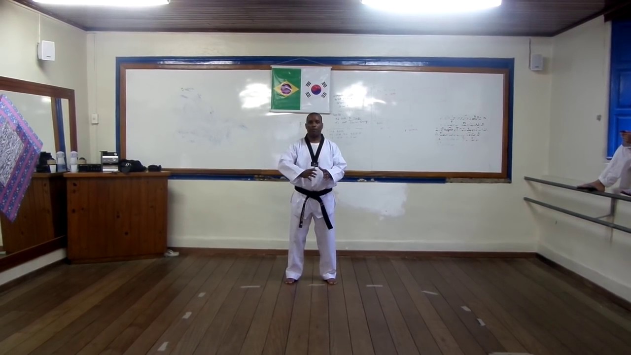 PREPARAÇÃO PARA EXAME DE FAIXA BRANCA PRA AMARELA-NO TAEKWONDO