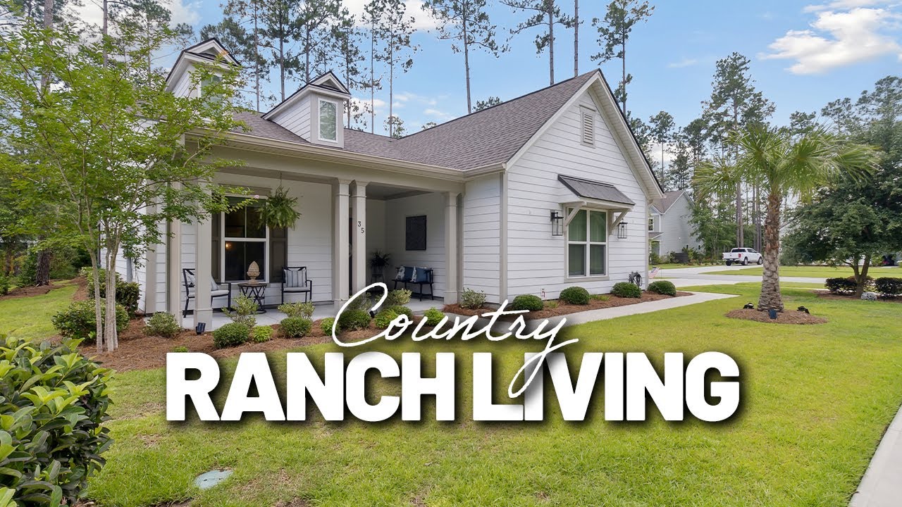 Touring a Country Ranch-Style Home | Richmond Hill, Georgia | Real Estate Photography