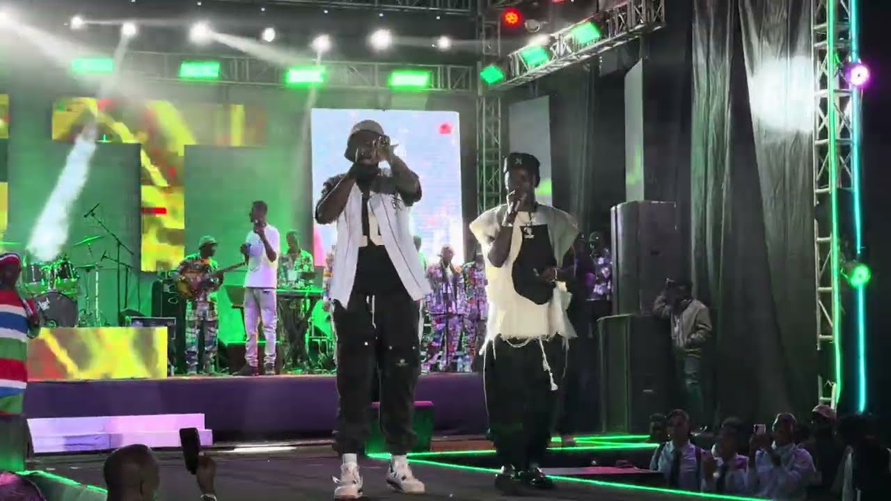 Bro K & ST Gambian Dream Performing Together