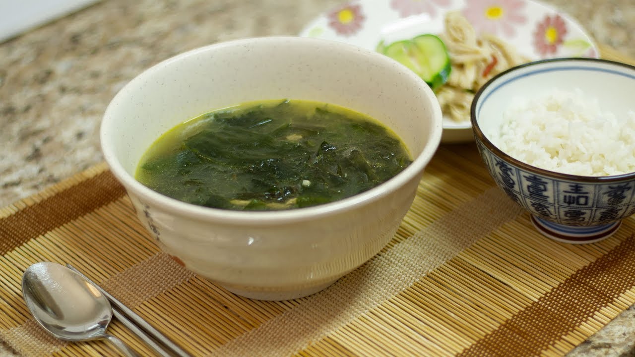 Receita de sopa de ALGA | SABOR ORIENTAL