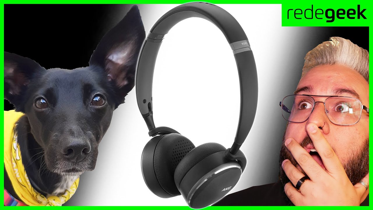 FONE AKG Y500 - A equipe toda TESTOU esse headphone!
