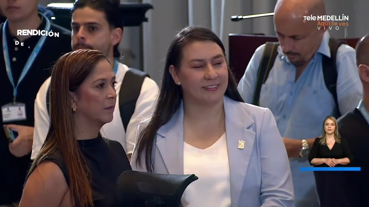 🔴 Rendición pública de cuentas del alcalde de Medellín ante el Concejo Distrital