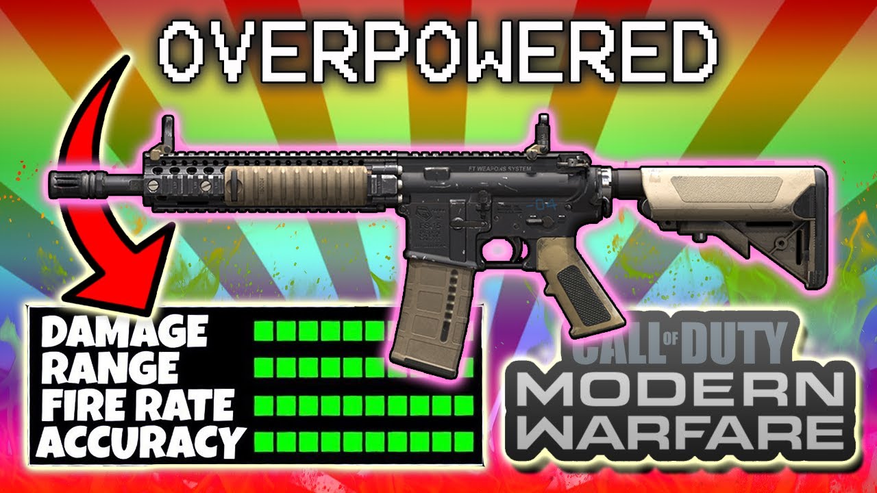 CALL OF DUTY MODERN WARFARE BEST CLASS SETUP M4A1 OVERPOWERED CLASS FOR WARZONE & MULTIPLAYER! #1