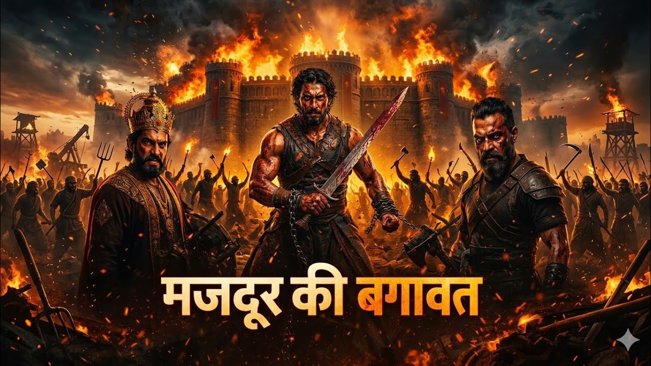 🔥 जब एक मजदूर ने पूरे साम्राज्य को चुनौती दी | सुवर्णगढ़ की खून से लिखी कहानी