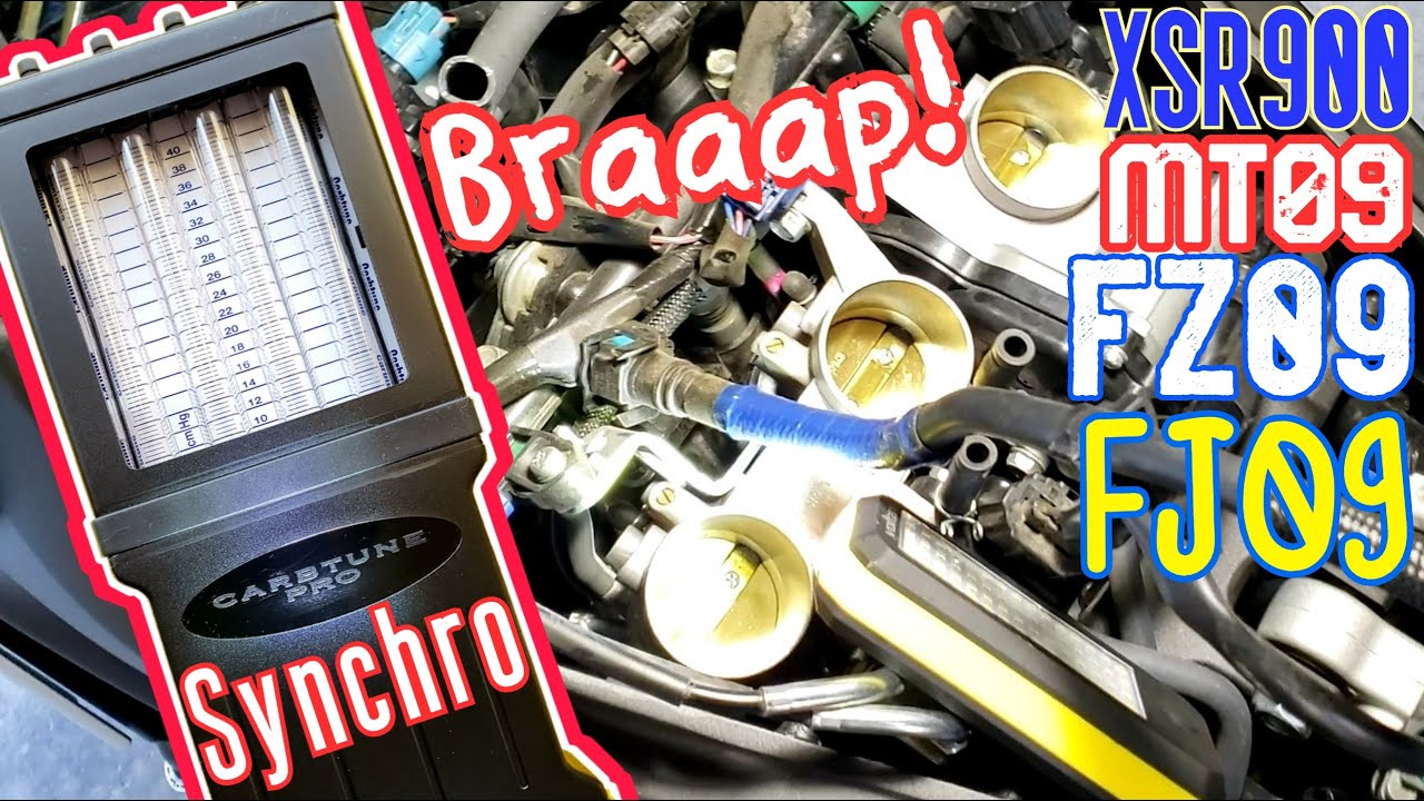 Throttle Body Synchronization Yamaha XSR900 FZ09 MT09 FJ09