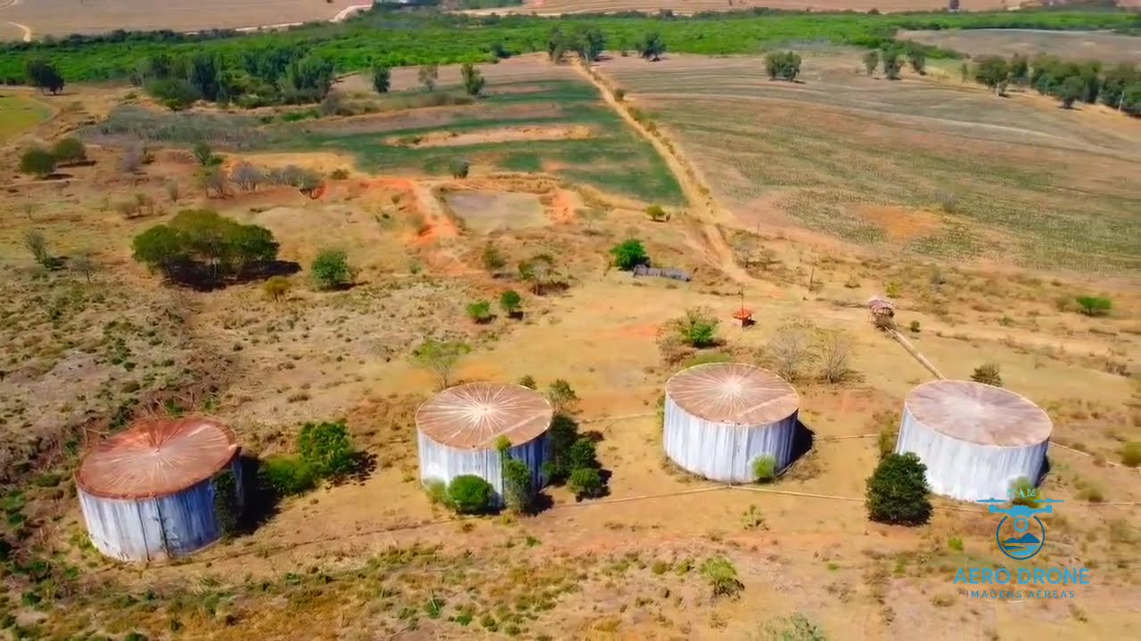 Usina de cana-de-açúcar abandonada no interior de São Paulo