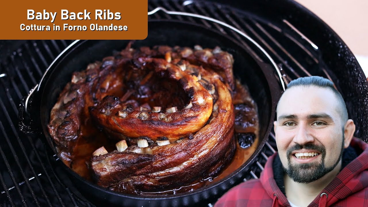 Baby Back Ribs | Cottura in Forno Olandese
