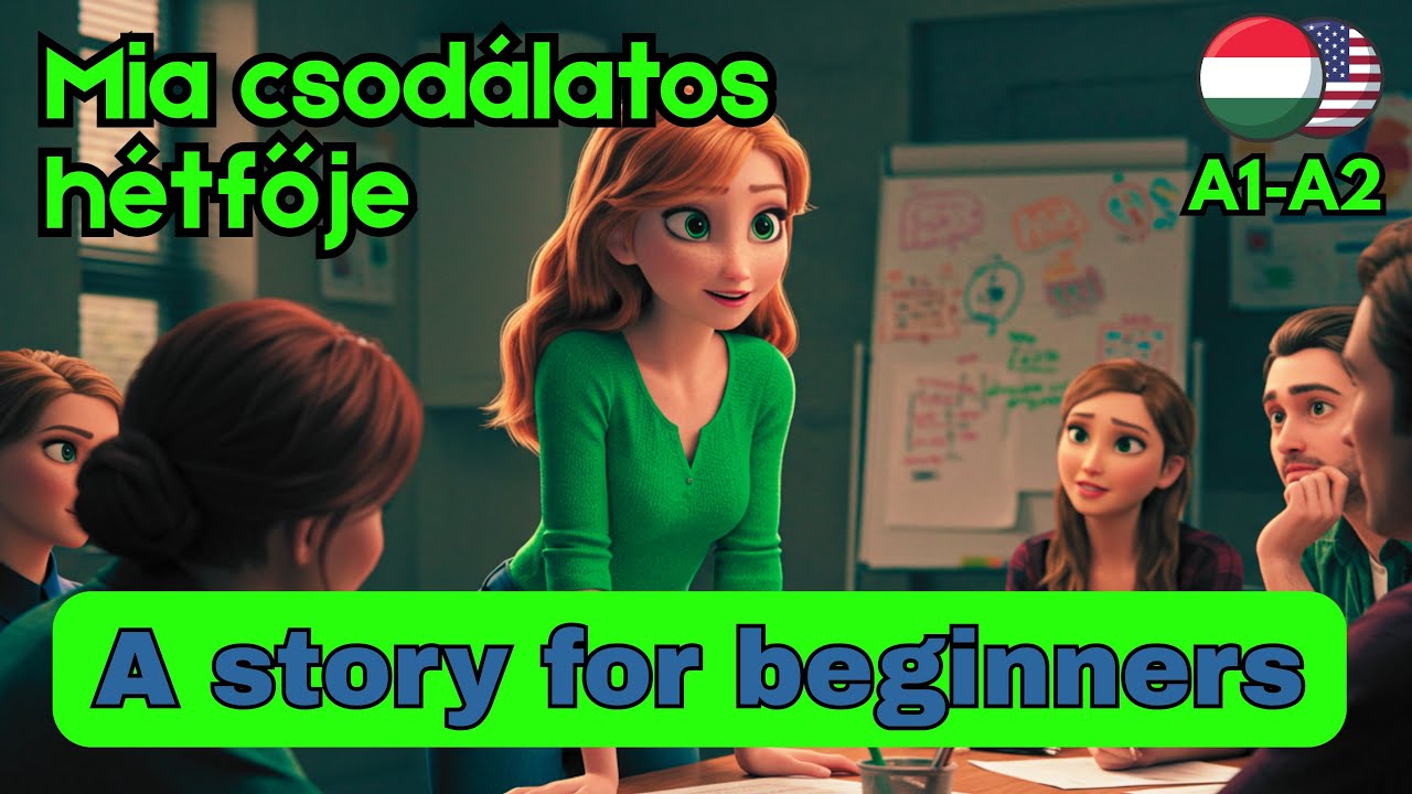 Learn Hungarian FAST (Magyarul tanulni) 🇭🇺 Short Story for Beginners (A1-A2) includes subtitles | #3