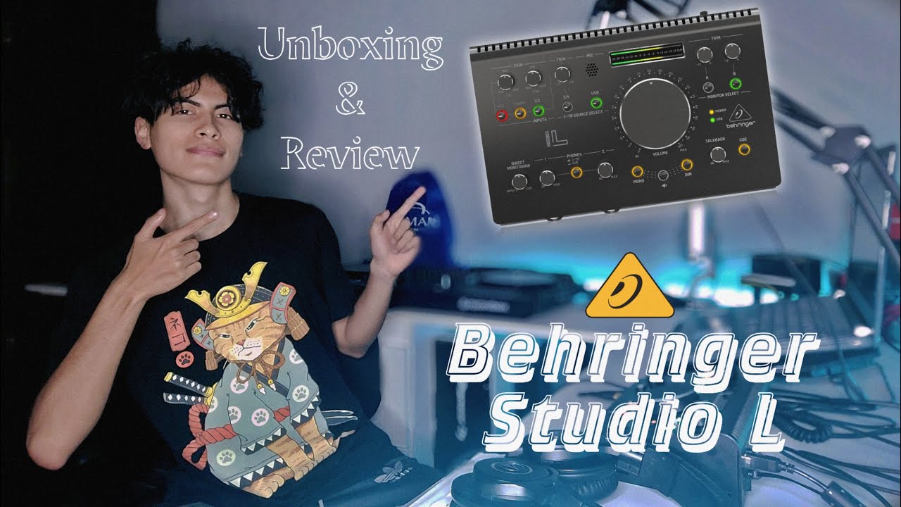 Behringer Studio L | Unboxing & Review | EN ESPAÑOL