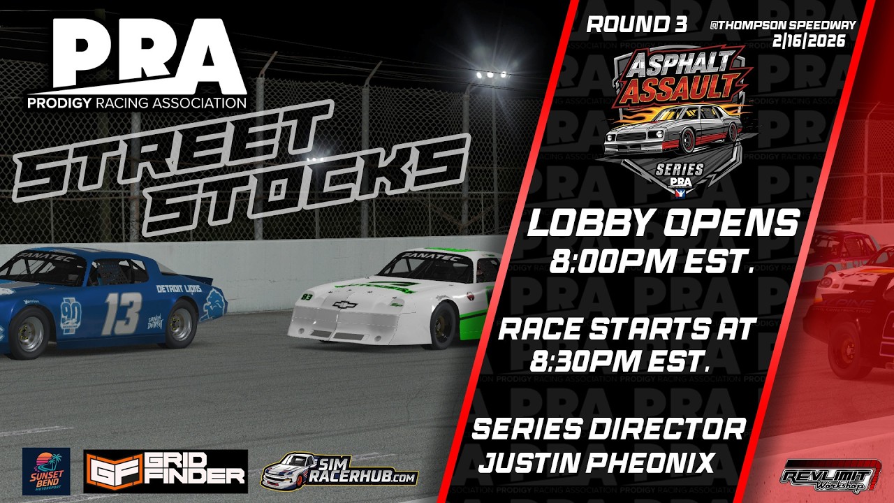iRacing Short Track League | 2026 Season 1 | Week 3