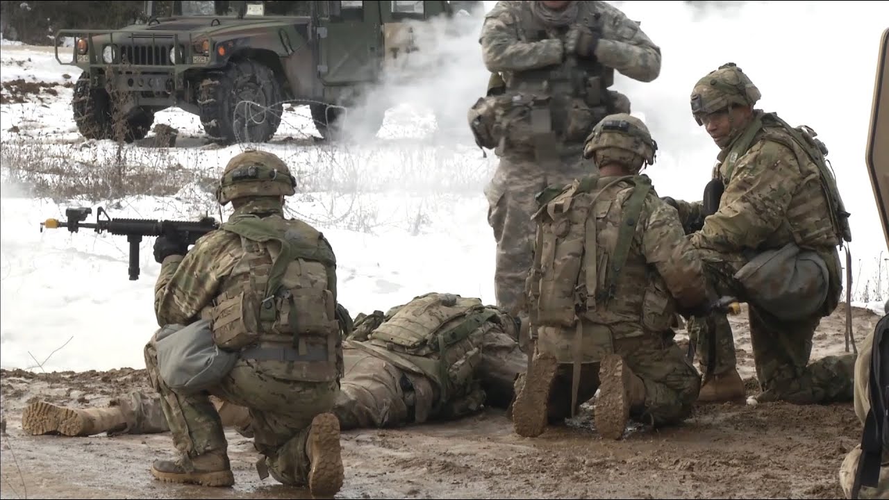 Winter Training In Hohenfels