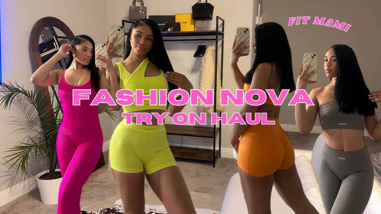 HUGE FASHION NOVA TRYON HAUL | ACTIVEWEAR 2024