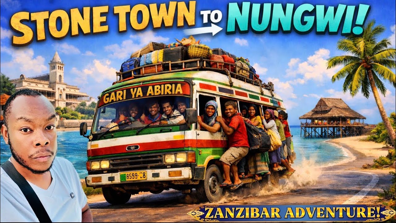 Stone Town to Nungwi by Daladala | How to Travel Zanzibar Like a Local