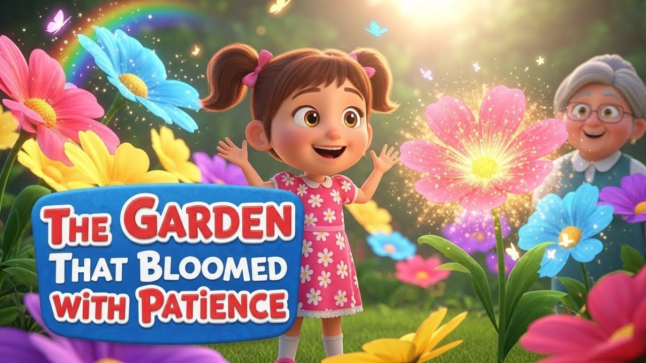 🌸The Garden That Bloomed with Patience | Moral Story for Children | Betime Stories